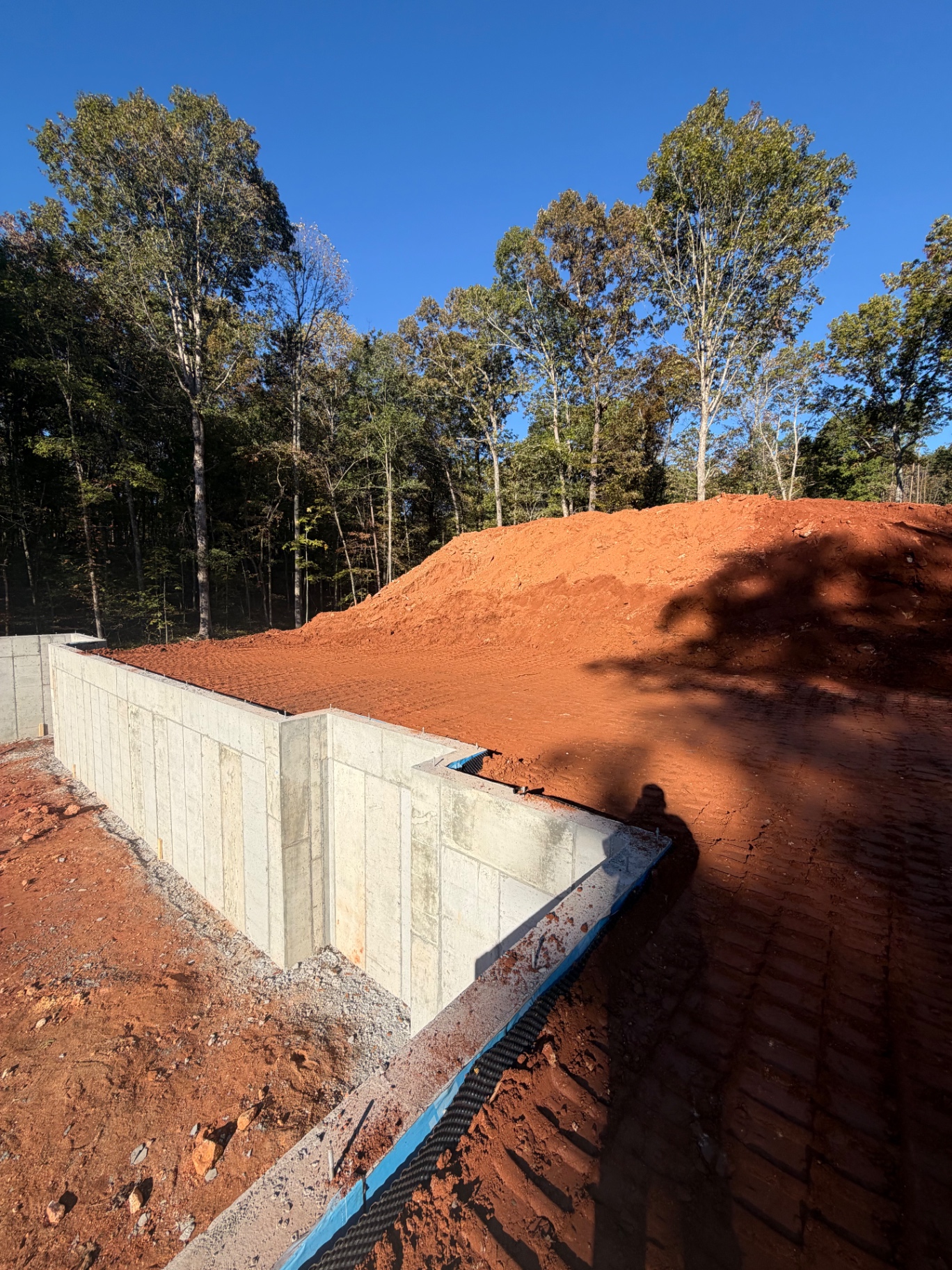 Custom Home Pad & Foundation — after V&R Site Development completion